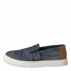 Toms Luca Tiny Navy Striped Chambray(Luca Tiny Navy Striped Chambray)