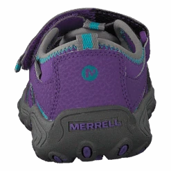 Merrell Hydro H20 Sandal Purple/grey(Hydro H20 Sandal Purple Grey) -Heppo Butik 60076 23