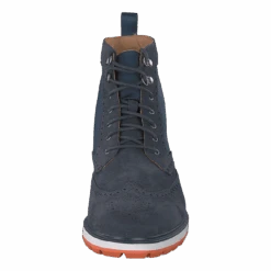 SWIMS Motion Wing Tip Boot Navy/orange(Motion Wing Tip Boot Navy Orange) 10 SWIMS Motion Wing Tip Boot Navy/orange(Motion Wing Tip Boot Navy Orange) -Heppo Butik 60083 13
