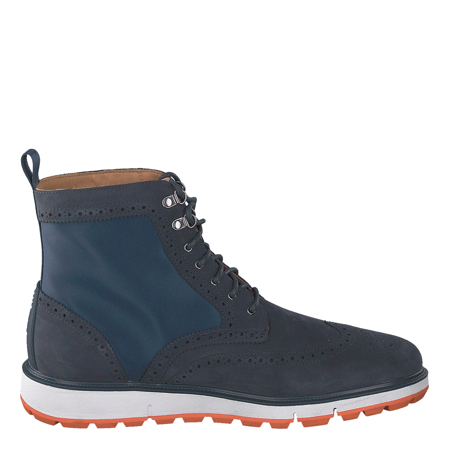 SWIMS Motion Wing Tip Boot Navy/orange(Motion Wing Tip Boot Navy Orange) 2 SWIMS Motion Wing Tip Boot Navy/orange(Motion Wing Tip Boot Navy Orange) - Bild 2