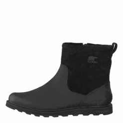 Sorel Madson Zip Waterproof 010 Black(Madson Zip Waterproof 010 Black)