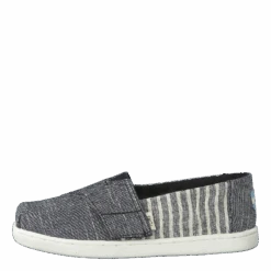 Toms Black Cabana Stripe Grey(Black Cabana Stripe Grey)