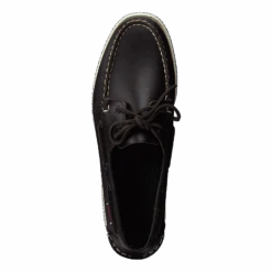 Sebago Docksides Portland Dark Brown(Docksides Brown White 7)