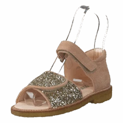 ANGULUS Sandal With Velcro Closure Nude/champagne Glitter(Sandal With Velcro Closure Nude Champagne Glitter) 9 ANGULUS Sandal With Velcro Closure Nude/champagne Glitter(Sandal With Velcro Closure Nude Champagne Glitter) -Heppo Butik 60150 77 9a9d5a76 3ced 47bc ad0e 7e4029e387fc