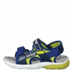 Geox J Sandal Flexyper Bo Navy/lime(J Sandal Flexyper Bo Navy Lime)