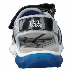 Geox J Sandal Flexyper Bo Black/royal(J Sandal Flexyper Bo Black Royal) -Heppo Butik 60152 48