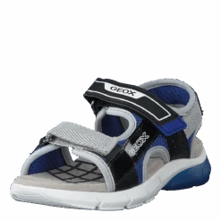 Geox J Sandal Flexyper Bo Black/royal(J Sandal Flexyper Bo Black Royal) -Heppo Butik 60152 48 a02eb41f 2571 4ddb 96f1 791f46a9b800