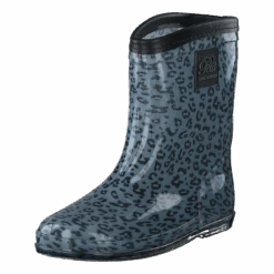 Rubber Boot Baby Leopard - Blue(Rubber Boot Baby Leopard Blue) -Heppo Butik 60158 34 a985265d e6ad 486d 97b5 9ecb7fc9b62b