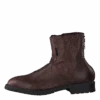 Hush Puppies Zip Boot Dk Brown(Zip Boot Dk Brown)