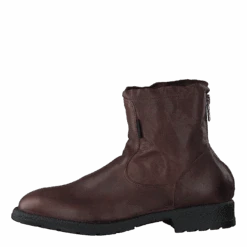 Hush Puppies Zip Boot Dk Brown(Zip Boot Dk Brown)