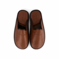 Hush Puppies Leather Slipper Cognac(Leather Slipper Cognac 1) -Heppo Butik 60193 88 006