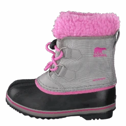 Sorel Children's Yoot Pac Nylon Chrome Grey Orchid(Children S Yoot Pac Nylon Chrome Grey Orchid)