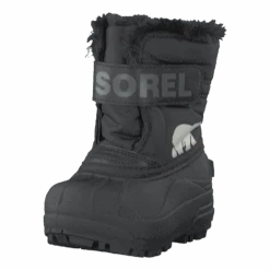 Sorel Toddler's Snow Commander Black, Charcoal(Toddler S Snow Commander Black Charcoal) -Heppo Butik 60200 02
