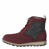 SWIMS Motion Wing Tip Boot Cabernet/gray/black(Motion Wing Tip Boot Cabernet Gray Black)