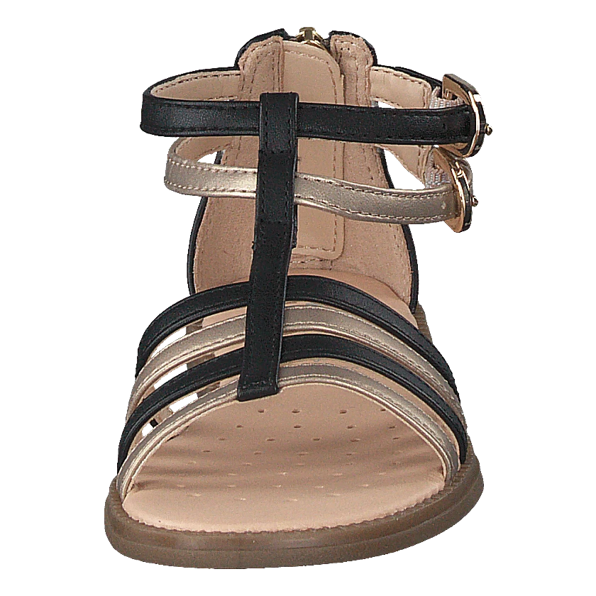 Geox J Sandal Karly Girl Black/platinium(J Sandal Karly Girl Black Platinium) 4 Geox J Sandal Karly Girl Black/platinium(J Sandal Karly Girl Black Platinium) - Bild 4