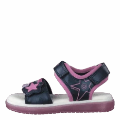 Geox J Sandal Blikk Girl Navy(J Sandal Blikk Girl Navy)