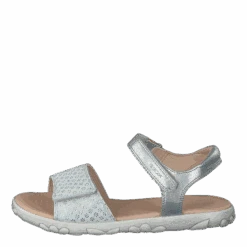 Geox J Sandal Haiti Girl Silver(J Sandal Haiti Girl Silver 1)