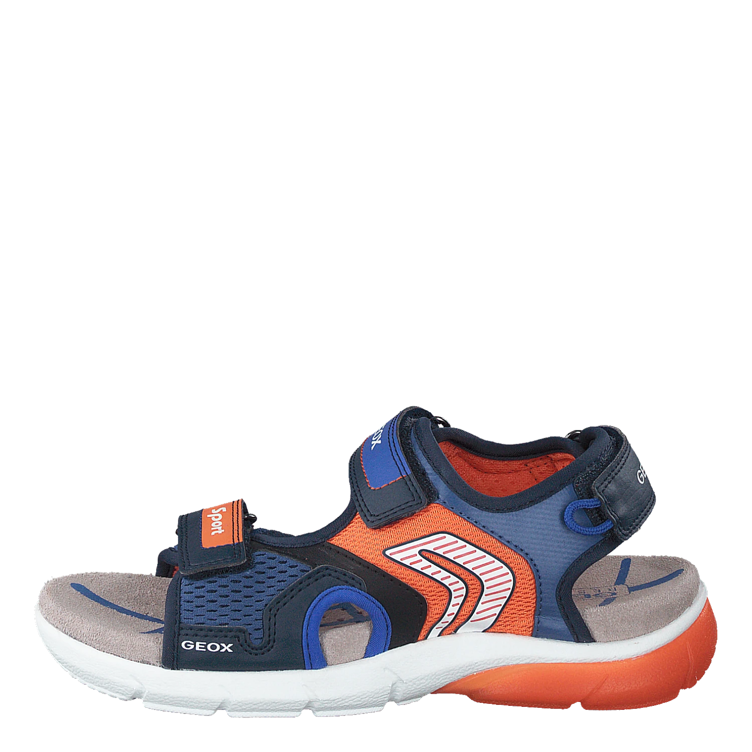 Geox J Sandal Flexyper Boy Navy/orange(J Sandal Flexyper Boy Navy Orange) 1 Geox J Sandal Flexyper Boy Navy/orange(J Sandal Flexyper Boy Navy Orange)