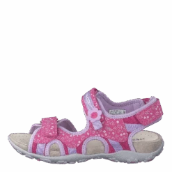 Geox Jr Sandal Roxanne Fuchsia/lilac(Jr Sandal Roxanne Fuchsia Lilac)