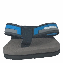 Quiksilver Molokai Eclipsed Deluxe Youth Blue/grey/blue(Molokai Eclipsed Deluxe Youth Blue Grey Blue) -Heppo Butik 60226 28