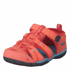 Keen Seacamp Ii Cnx Tots Coral/poppy Red(Seacamp Ii Cnx Tots Coral Poppy Red) -Heppo Butik 60229 94