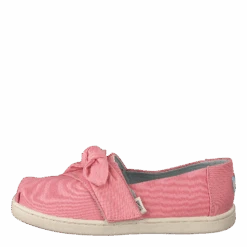 Toms Plt Dye Pnk Cvs/bow Tn Alpr Es Pink(Plt Dye Pnk Cvs Bow Tn Alpr Es Pink)
