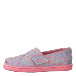 Toms Pnk Mul Heartsy Twl Tn Alpr Es Pink(Pnk Mul Heartsy Twl Tn Alpr Es Pink)