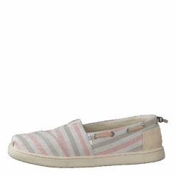 Toms Salmon Wvn Strpe/syn Yt Bimini Pink(Salmon Wvn Strpe Syn Yt Bimini Pink)