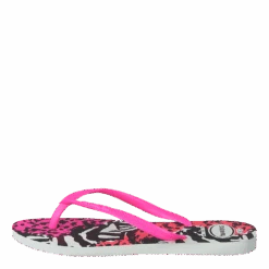 Havaianas Slim Animal White/pink(Slim Animal White Pink)