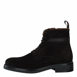 Gant Brookly Mid Lace Boot Dark Brown(Brookly Mid Lace Boot Dark Brown)