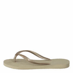 Slim Kids Sand Grey/Light Golden(Havaianas Kids Slim Sand Grey Light Golden)