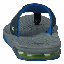 Kids Fanning Navy/lime(Reef Kids Fanning Navy Lime) -Heppo Butik 60289 56