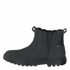 Wea. Or Not Chelsea Black Lea/sde(Rockport Wea Or Not Chelsea Black Lea Sde)