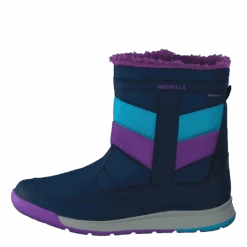 Merrell Alpine Puffer Wtpf Navy/turq/purple(Merrel Alpine Puffer Wtpf Navy Turq Purple)