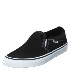 Mn Asher (canvas) Black/white(Vans Mn Asher Canvas Black White) -Heppo Butik 60521 88 0165bb9b 3815 426a a465 caeda07a537f