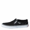 Mn Asher (canvas) Black/white(Vans Mn Asher Canvas Black White)
