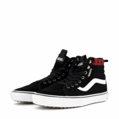 Mn Filmore Hi Vansguard (suede) Black/red Plaid(Vans Mn Filmore Hi Vansguard Suede Black Red Plaid) -Heppo Butik 60522 05 005