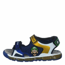 J S.android B Royal/yellow(Geox J S Android B Royal Yellow)