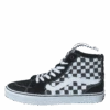 Mn Filmore Hi (checkerboard) Black/white(Vans Mn Filmore Hi Checkerboard Black White)