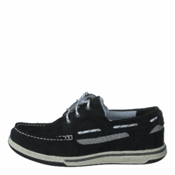 Triton Legacy Black/white(Sebago Triton Legacy Black White)