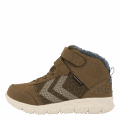 Crosslite Winter Mid Tex Jr Dark Olive(Hummel Crosslite Winter Mid Tex Jr Dark Olive)