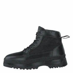 St Grip Mid Lace Boot(Gant St Grip Mid Lace Boot Black 2)
