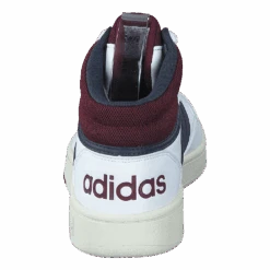 Hoops 3.0 Mid Lifestyle Basketball Classic Vintage Shoes Cloud White / Shadow Navy / Shadow Red(Adidas Sport Performance Hoops 3 0 Mid Ftwwht Shanav Shared) -Heppo Butik 60910 10