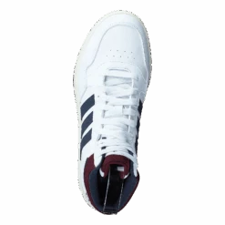 Hoops 3.0 Mid Lifestyle Basketball Classic Vintage Shoes Cloud White / Shadow Navy / Shadow Red(Adidas Sport Performance Hoops 3 0 Mid Ftwwht Shanav Shared) -Heppo Butik 60910 10 badae21c a59b 4759 bbdf cd0e94932cf9