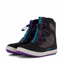 Snow Bank 4.0 Wtpf Black/purple/turq(Merrell Snow Bank 4 0 Wtpf Black Purple Turq) -Heppo Butik 61018 07 005