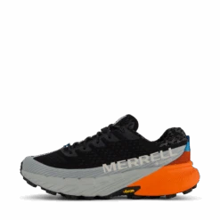 Agility Peak 5 Gtx Black/tangerine(Merrell Agility Peak 5 Gtx Black Tangerine)