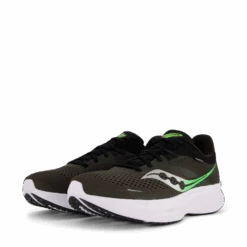 Ride 16 Umbra/slime(Saucony Ride 16 Umbra Slime) -Heppo Butik 61049 19 005