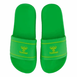 Pool Slide Jr Classic Green(Hummel Pool Slide Jr Classic Green) -Heppo Butik 61097 93 006