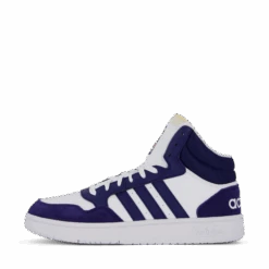 Hoops 3 Mid Lifestyle Basketball Classic Vintage Shoes Cloud White / Dkblue / Dkblue(Adidas Hoops 3 0 Mid Ftwwht Dkblue Dkblue)