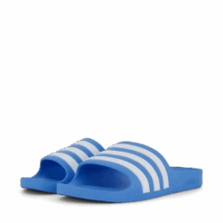 Adilette Aqua Slides Kids Blue Burst / Cloud White / Blue Burst(Adidas Adilette Aqua K Blubrs Ftwwht Blubrs) -Heppo Butik 61108 47 005